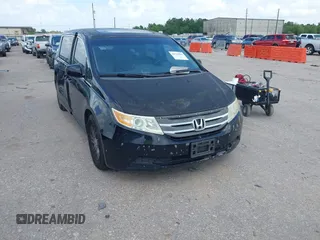 2011 Honda Odyssey EX-L with VIN 5FNRL5H64BB006277, listed as a IAAI auction lot 42522984 with 217,430 mi miles and . Bid and sale history available at DreamBid. Image 1.