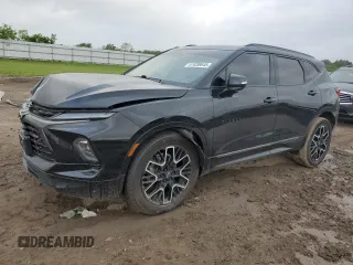 2023 Chevrolet Blazer RS z VIN 3GNKBERS3PS103119, wystawiony jako Copart lot #51830645 z przebiegiem 34 359 mil mil oraz Szkoda całkowita • Salvage title. Historia ofert i sprzedaży dostępna na DreamBid. Obrazek 1.