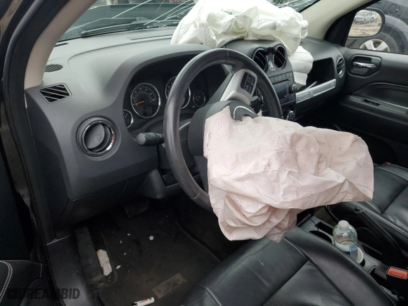 2017 Jeep Compass High Altitude with VIN 1C4NJCEB3HD185342, listed as a Copart auction lot 50215425 with 0 mi miles and Clean Title. Bid and sale history available at carsss.com. Image 8.