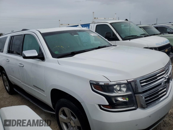 2019 Chevrolet Suburban Premier with VIN 1GNSKJKCXKR154480, listed as a Copart auction lot 77226834 with 24,683 mi miles and Non Repairable. Bid and sale history available at DreamBid. Image 4.