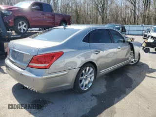 2011 Hyundai Equus Signature with VIN KMHGH4JF0BU029412, listed as a Copart auction lot 51437125 with 89,795 mi miles and Salvage title. Bid and sale history available at DreamBid. Image 3.