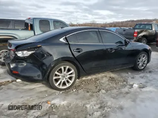 2016 Mazda Mazda6 i Touring with VIN JM1GJ1V55G1449264, listed as a Copart auction lot 88736185 with 91,560 mi miles and Salvage Title. Bid and sale history available at carsss.com. Image 3.