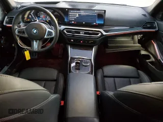 2023 BMW 3 Series 330e with VIN 3MW39FF03P8D07348, listed as a Copart auction lot 89401225 with 36,005 mi miles and Salvage Title. Bid and sale history available at carsss.com. Image 8.