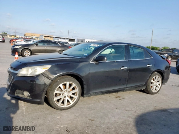 2014 Chevrolet Malibu LTZ with VIN 1G11H5SL7EF207659, listed as a Copart auction lot 53707815 with 207,532 mi miles and Clean Title. Bid and sale history available at carsss.com. Image 1.