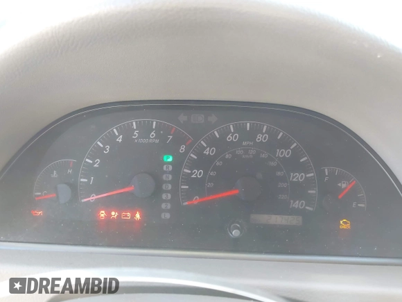 2005 Toyota Camry LE with VIN 4T1BF32K55U614352, listed as a IAAI auction lot 41937831 with 217,425 mi miles and . Bid and sale history available at DreamBid. Image 7.