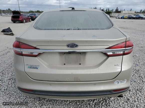 2017 Ford Fusion Energi SE with VIN 3FA6P0PU5HR148208, listed as a Copart auction lot 45583095 with 138,953 mi miles and Salvage Title. Bid and sale history available at carsss.com. Image 6.