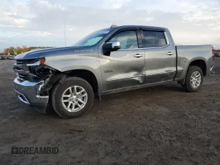 2020 Chevrolet Silverado 1500 LTZ with VIN 3GCUYGED9LG410505, listed as a Copart auction lot 79634674 with 90,569 mi miles and Clean Title. Bid and sale history available at DreamBid. Image 1.