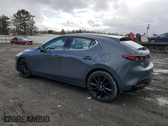 2020 Mazda Mazda3 Hatchback Premium Package with VIN JM1BPBNM0L1175925, listed as a Copart auction lot 52378605 with 47,301 mi miles and Salvage Title. Bid and sale history available at carsss.com. Image 2.