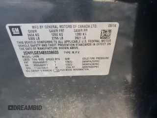 2014 Chevrolet Equinox LT with VIN 2GNFLGE34E6338603, listed as a Copart auction lot 82917814 with 204,478 mi miles and Salvage Title. Bid and sale history available at carsss.com. Image 13.