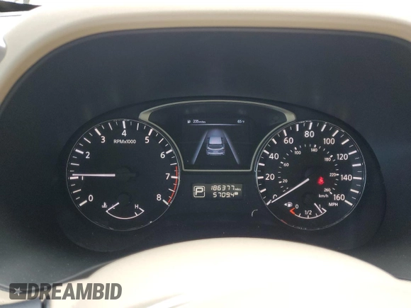 2014 Nissan Pathfinder Platinum with VIN 5N1AR2MNXEC652170, listed as a Copart auction lot 54186825 with 186,377 mi miles and Salvage title. Bid and sale history available at DreamBid. Image 9.