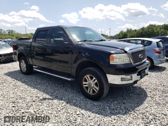 2005 Ford F-150 XLT z VIN 1FTPW145X5KE13810, wystawiony jako Copart lot #62060585 z przebiegiem Nie podano mil oraz Czysty tytuł • Clean title. Historia ofert i sprzedaży dostępna na DreamBid. Obrazek 4.