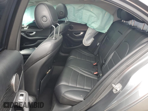 2017 Mercedes-Benz C 300 with VIN WDDWF4JB9HR225336, listed as a Copart auction lot 51350835 with 94,618 mi miles and Salvage title. Bid and sale history available at DreamBid. Image 10.