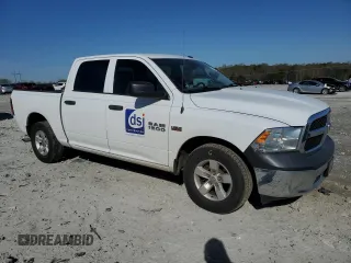 2018 Ram 1500 Tradesman with VIN 3C6RR6KT4JG157803, listed as a Copart auction lot 50487215 with 75,192 mi miles and Salvage title. Bid and sale history available at DreamBid. Image 4.