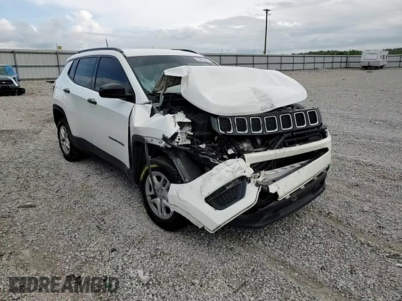 2018 Jeep Compass Sport с VIN 3C4NJDAB9JT440751, выставлен на аукционе Copart как лот 55476005 с пробегом 147 141 миль миль и Списание • Salvage title. История ставок и продаж доступна на DreamBid. Изображение 14.