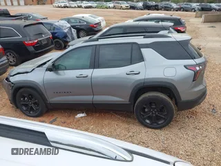 2025 Chevrolet Equinox FWD LT with VIN 3GNAXHEG5SL134200, listed as a IAAI auction lot 41946422 with 6,968 mi miles and . Bid and sale history available at DreamBid. Image 14.