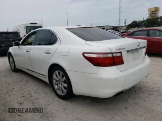 2007 Lexus LS 460 z VIN JTHBL46F175034690, wystawiony jako Copart lot #58154305 z przebiegiem 143 517 mil mil oraz Szkoda całkowita • Salvage title. Historia ofert i sprzedaży dostępna na DreamBid. Obrazek 2.