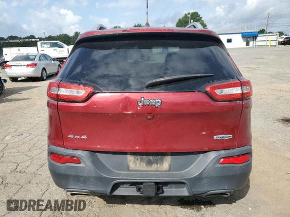 2017 Jeep Cherokee Latitude с VIN 1C4PJMCS3HW569451, выставлен на аукционе Copart как лот 60618695 с пробегом 128 861 миль миль и Списание • Salvage title. История ставок и продаж доступна на DreamBid. Изображение 6.