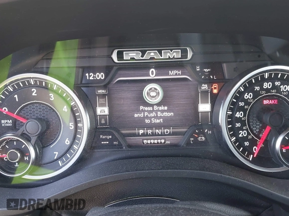 2021 Ram 1500 Big Horn с VIN 1C6SRFBTXMN822362, выставлен на аукционе IAAI как лот 41759688 с пробегом 49 419 миль миль и . История ставок и продаж доступна на DreamBid. Изображение 7.