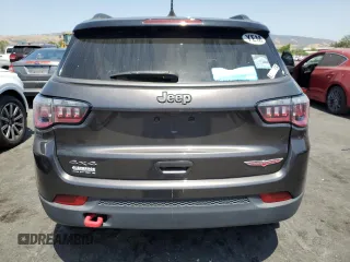 2017 Jeep Compass Trailhawk with VIN 3C4NJDDB8HT674627, listed as a Copart auction lot 59790325 with 66,349 mi miles and Salvage title. Bid and sale history available at DreamBid. Image 6.