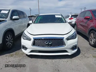 2020 Infiniti Q50 Edition 30 with VIN JN1EV7APXLM202808, listed as a IAAI auction lot 41988781 with 85,233 mi miles and . Bid and sale history available at DreamBid. Image 12.