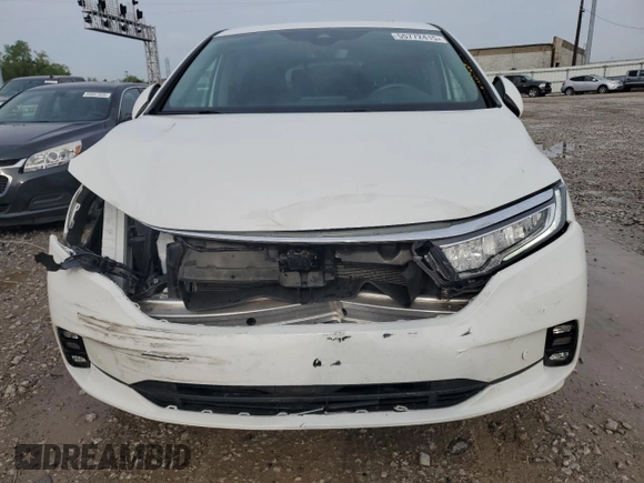 2023 Honda Odyssey Touring с VIN 5FNRL6H82PB004008, выставлен на аукционе Copart как лот 55772415 с пробегом 36 936 миль миль и Списание • Salvage title. История ставок и продаж доступна на DreamBid. Изображение 5.