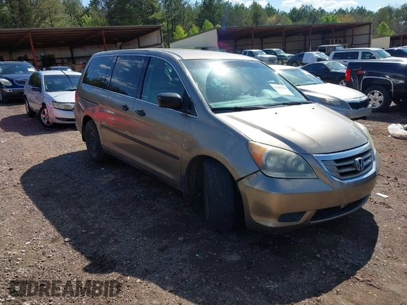 2010 Honda Odyssey LX with VIN 5FNRL3H25AB018051, listed as a IAAI auction lot 41886393 with 256,554 mi miles. Bid and sale history available at carsss.com. Image 1.