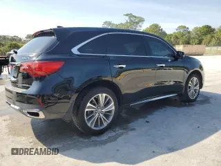 2017 Acura MDX w/Technology Pkg with VIN 5FRYD3H56HB013923, listed as a Copart auction lot 49224235 with 82,308 mi miles and Salvage Title. Bid and sale history available at carsss.com. Image 3.