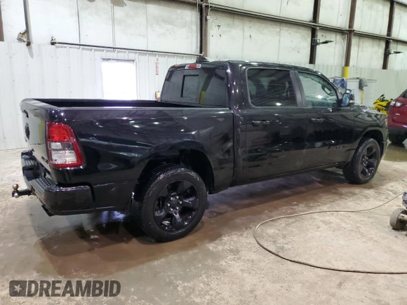 2019 Ram 1500 Big Horn/Lone Star with VIN 1C6SRFFT5KN850741, listed as a Copart auction lot 48044195 with 87,119 mi miles and Salvage Title. Bid and sale history available at carsss.com. Image 3.