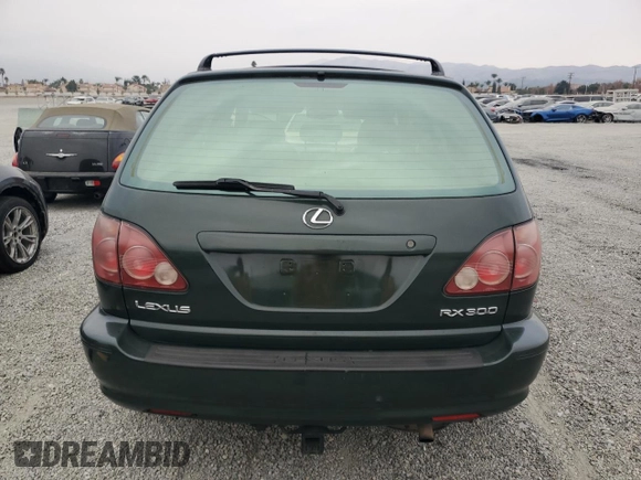 1999 Lexus RX 300 Luxury SUV with VIN JT6HF10U4X0064733, listed as a Copart auction lot 86592914 with 151,372 mi miles and Salvage Title. Bid and sale history available at carsss.com. Image 6.