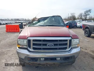 2002 Ford Super Duty F-250 XL with VIN 1FTNW21F32EB72189, listed as a IAAI auction lot 41724745 with 164,054 mi miles. Bid and sale history available at carsss.com. Image 12.