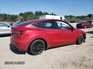 2020 Tesla Model Y Long Range z VIN 5YJYGDEE2LF040404, wystawiony jako Copart lot #54373645 z przebiegiem 40 981 mil mil oraz Szkoda całkowita • Salvage title. Historia ofert i sprzedaży dostępna na DreamBid. Obrazek 3.