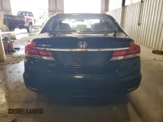2015 Honda Civic Sedan EX-L with VIN 2HGFB2F96FH501034, listed as a Copart auction lot 54300025 with 120,079 mi miles and Salvage Title. Bid and sale history available at carsss.com. Image 6.