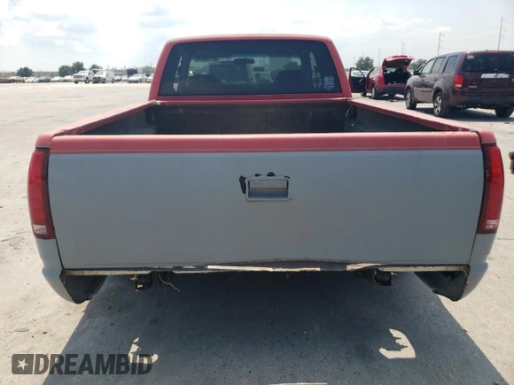 1998 Chevrolet Silverado 1500 with VIN 2GCEC19M8W1262449, listed as a Copart auction lot 67150574 with 167,907 mi miles and Salvage Title. Bid and sale history available at DreamBid. Image 6.