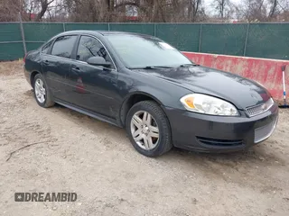 2014 Chevrolet Impala LT with VIN 2G1WB5E35E1161923, listed as a IAAI auction lot 41604052 with 156,104 mi miles and . Bid and sale history available at DreamBid. Image 1.
