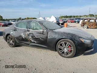 2016 Maserati Ghibli S Q4 with VIN ZAM57RTA6G1178604, listed as a Copart auction lot 68558453 with 78,600 mi miles. Bid and sale history available at carsss.com. Image 4.