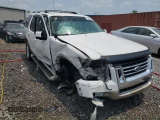 2007 Ford Explorer Eddie Bauer with VIN 1FMEU64E37UB21283, listed as a Copart auction lot 58893965 with Not provided miles and Salvage title. Bid and sale history available at DreamBid. Image 4.