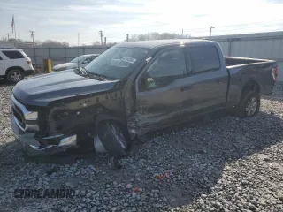 2022 Ford F-150 XL with VIN 1FTFW1ED0NFA93200, listed as a Copart auction lot 42103385 with 42,653 mi miles and Salvage title. Bid and sale history available at DreamBid. Image 1.