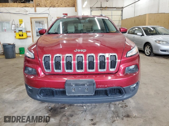 2016 Jeep Cherokee Latitude with VIN 1C4PJMCS9GW256046, listed as a Copart auction lot 68411724 with 87,190 mi miles and Salvage Title. Bid and sale history available at carsss.com. Image 5.