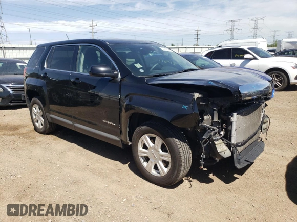 2015 GMC Terrain SLE z VIN 2GKFLVEK4F6194951, wystawiony jako Copart lot #57240185 z przebiegiem 59 345 mil mil oraz Szkoda całkowita • Salvage title. Historia ofert i sprzedaży dostępna na DreamBid. Obrazek 4.