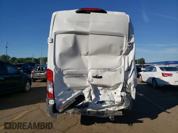 2024 Ford Transit Cargo with VIN 1FTBW3U8XRKA50365, listed as a Copart auction lot 69806664 with 7,292 mi miles and Salvage Title. Bid and sale history available at DreamBid. Image 6.