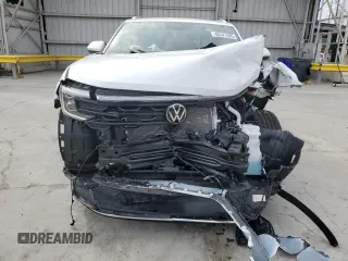 2024 Volkswagen Atlas SEL R-Line with VIN 1V2AE2CA5RC235798, listed as a Copart auction lot 46347495 with 1,306 mi miles and Salvage title. Bid and sale history available at DreamBid. Image 5.