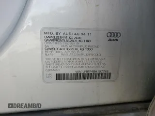 2011 Audi Q5 Premium Plus with VIN WA1LFBFP4BA107748, listed as a Copart auction lot 56346815 with 275,595 mi miles and Clean title. Bid and sale history available at DreamBid. Image 13.