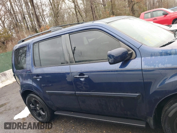 2013 Honda Pilot EX-L with VIN 5FNYF4H74DB055195, listed as a IAAI auction lot 41498013 with 127,725 mi miles and . Bid and sale history available at DreamBid. Image 13.