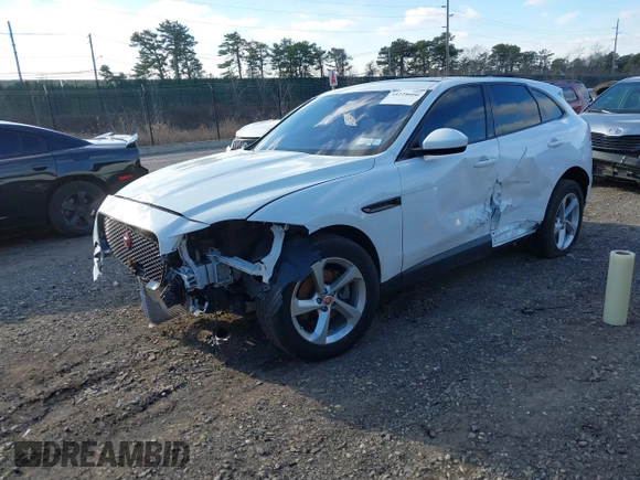 2020 Jaguar F-Pace 25t Premium with VIN SADCJ2FX3LA645447, listed as a IAAI auction lot 41228606 with 28,273 mi miles and . Bid and sale history available at DreamBid. Image 19.