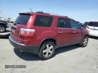 2010 GMC Acadia SLT1 with VIN 1GKLVMEDXAJ264974, listed as a Copart auction lot 61571175 with 169,688 mi miles and Salvage title. Bid and sale history available at DreamBid. Image 3.