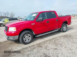 2005 Ford F-150 XLT with VIN 1FTPW14515KE57937, listed as a IAAI auction lot 42135895 with 172,872 mi miles. Bid and sale history available at carsss.com. Image 2.