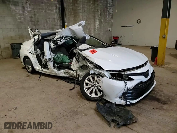2020 Toyota Camry LE with VIN 4T1C11AK4LU998615, listed as a Copart auction lot 50336895 with 56,547 mi miles and Salvage Title. Bid and sale history available at DreamBid. Image 13.