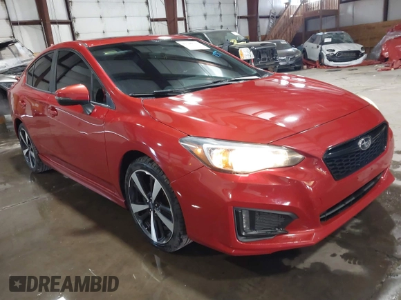 2018 Subaru Impreza Special Sports with VIN 4S3GKAM61J3608235, listed as a IAAI auction lot 41740733 with 103,042 mi miles and . Bid and sale history available at DreamBid. Image 1.