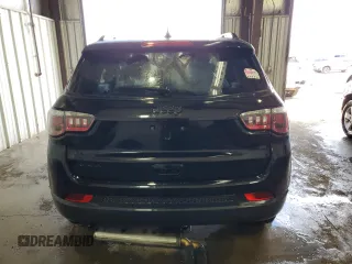 2018 Jeep Compass Latitude with VIN 3C4NJDBB5JT394687, listed as a Copart auction lot 50236165 with 50,070 mi miles and Salvage Title. Bid and sale history available at carsss.com. Image 6.
