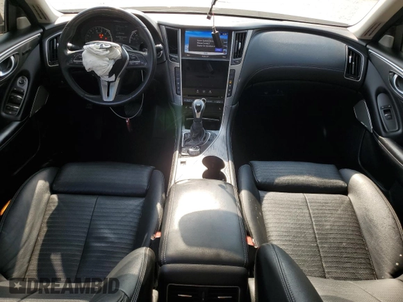 2019 Infiniti Q50 Luxe z VIN JN1EV7AP7KM519508, wystawiony jako Copart lot #53206555 z przebiegiem 88 415 mil mil oraz Nie do naprawy • Non repairable. Historia ofert i sprzedaży dostępna na DreamBid. Obrazek 8.